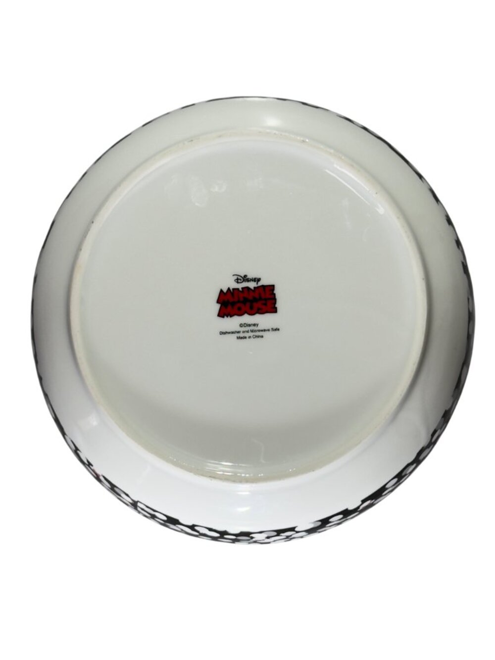 Disney Minnie Mouse Ceramic Bowl Microwave Dishwasher Safe - Picture 8 of 9